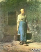 拎水的妇女（米勒名画欣赏）