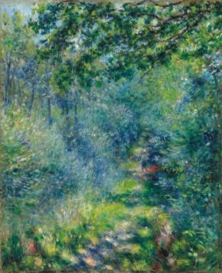 彼埃·奥古斯特·雷诺阿 （Pierre-August Renoir） 《树林里的小径》